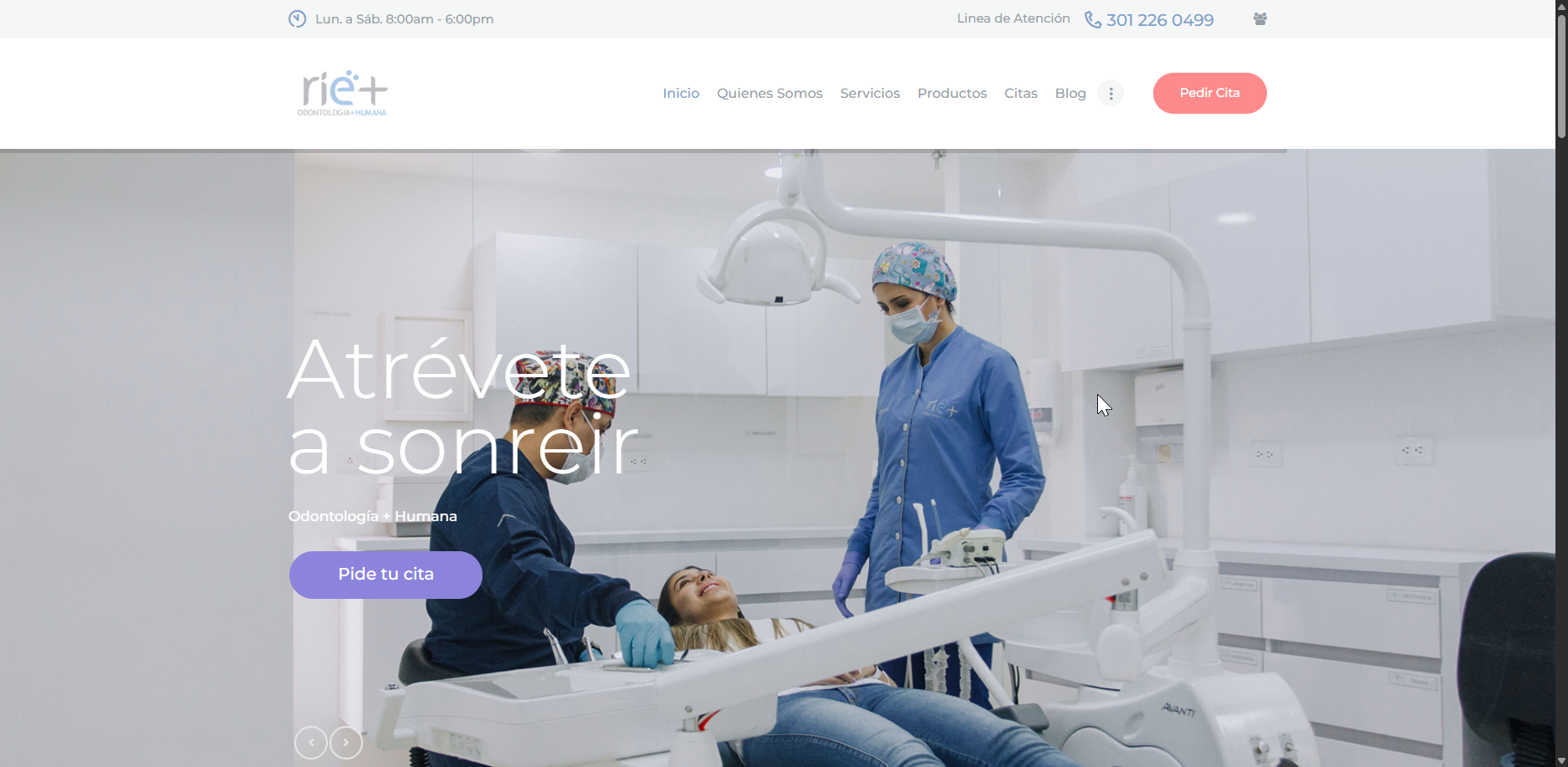 Riemas Dental Clinic Website